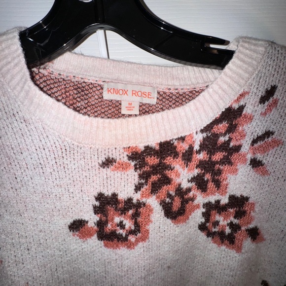 Floral Knit SWEATER - Picture 4 of 4